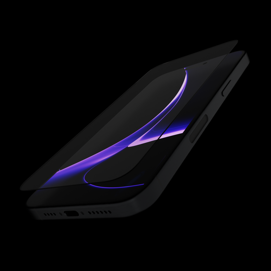 moonGlass - Screen protector with special anti blue light pigmentation